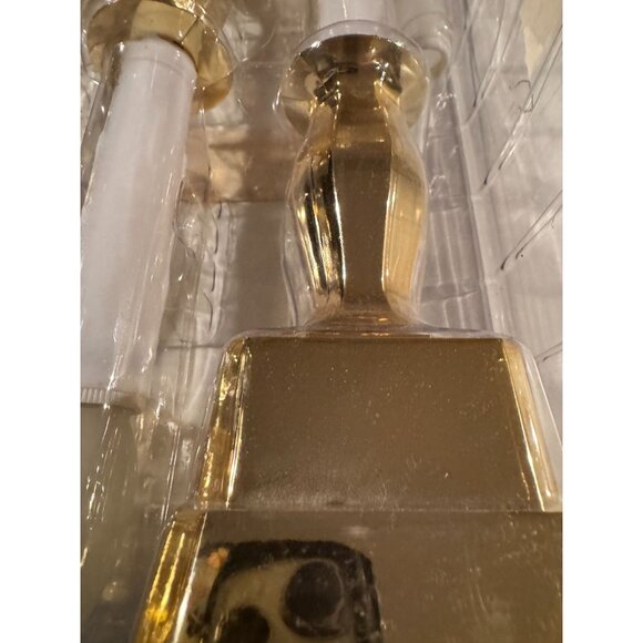 Set of 8 QVC Bethlehem Lights Gold Window Candles – Battery Operated w/ Sensor - Picture 9 of 11